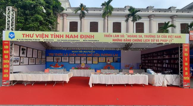 Thư viện tỉnh Nam Định tham gia Ngày Sách và Văn hoá đọc Việt Nam tỉnh Nam Định năm 2023